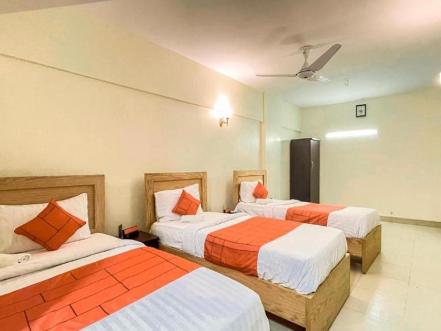 Hotel Rooms Dha 卡拉奇 外观 照片